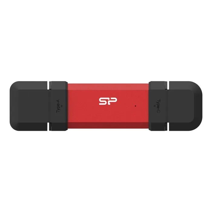 Clé USB Silicon Power DS72 1TB USB 3.2 Gen 2 Type-A/Type-C Rouge