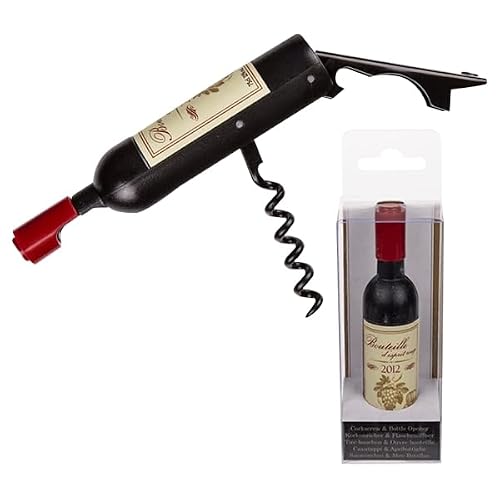 TotalCadeau Tire-Bouchon et décapsuleur Allure Bouteille de vin Bordeaux 2012