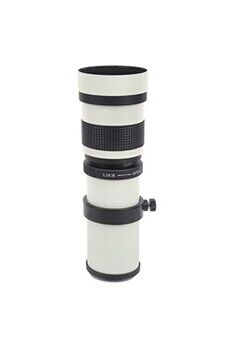 Téléobjectif Zoom VBESTLIFE 420-800mm F8.3-16 pour Canon Monture EF - Blanc