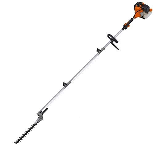 Taille-haies thermique sur perche, 52 cm3, 3 CV, longueur 3.30 mètres