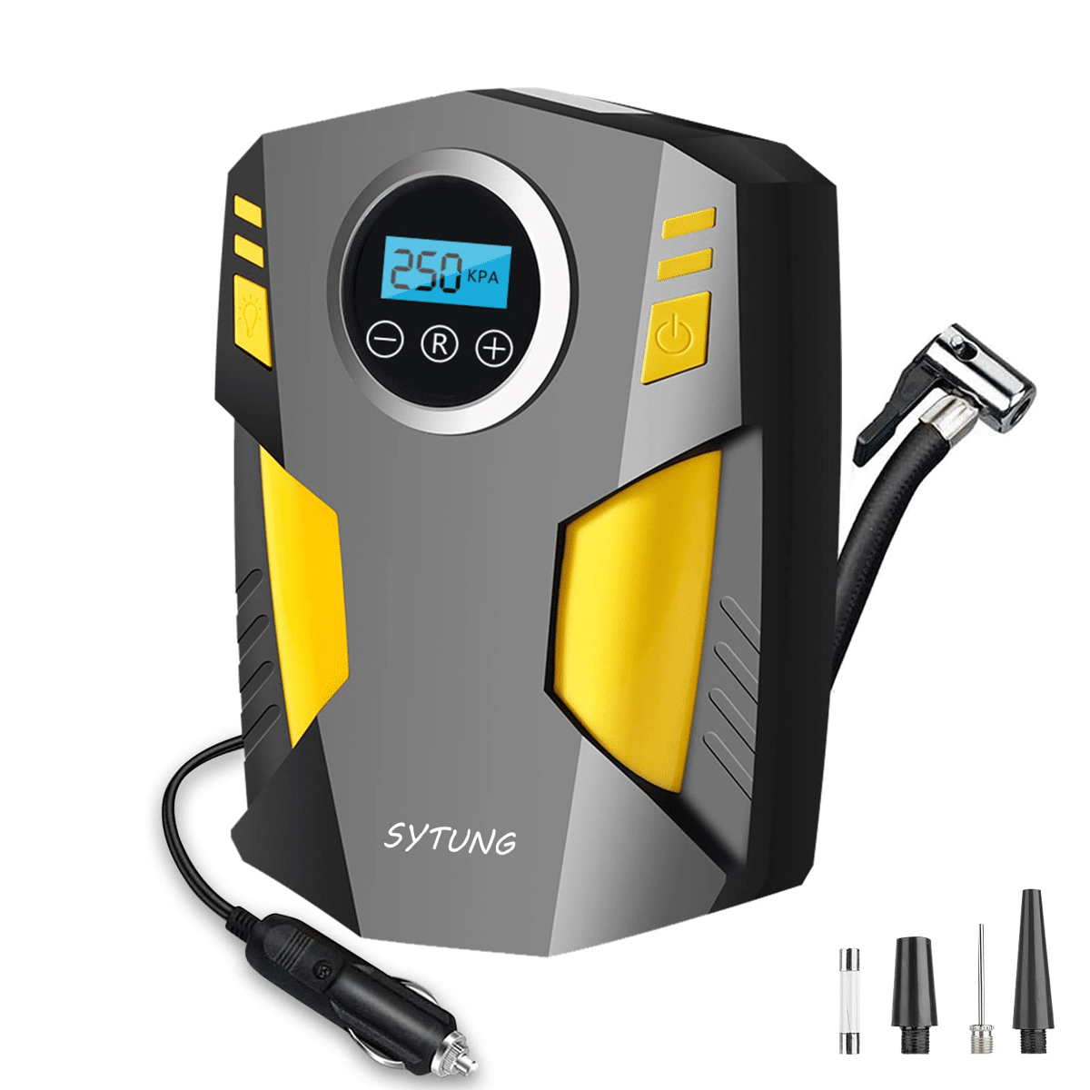 Gonfleur Pneu Voiture Allume Cigare