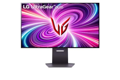 LG UltraGear™ OLED 32GS95UV-B Ecran PC Gaming 32" - dalle OLED résolution FHD (3840x2160), 0.03 ms GtG 240Hz, DisplayHDR™ TrueBlack 400, DCI-P3 98.5% (CIE1976), AMD FreeSync Premium Pro, NVIDIA G-Sync