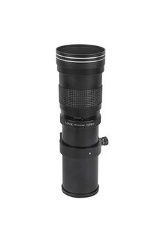 Téléobjectif de Zoom manuelle 420-800mm F8.3-16 pour Canon Monture EF Caméra - Noir