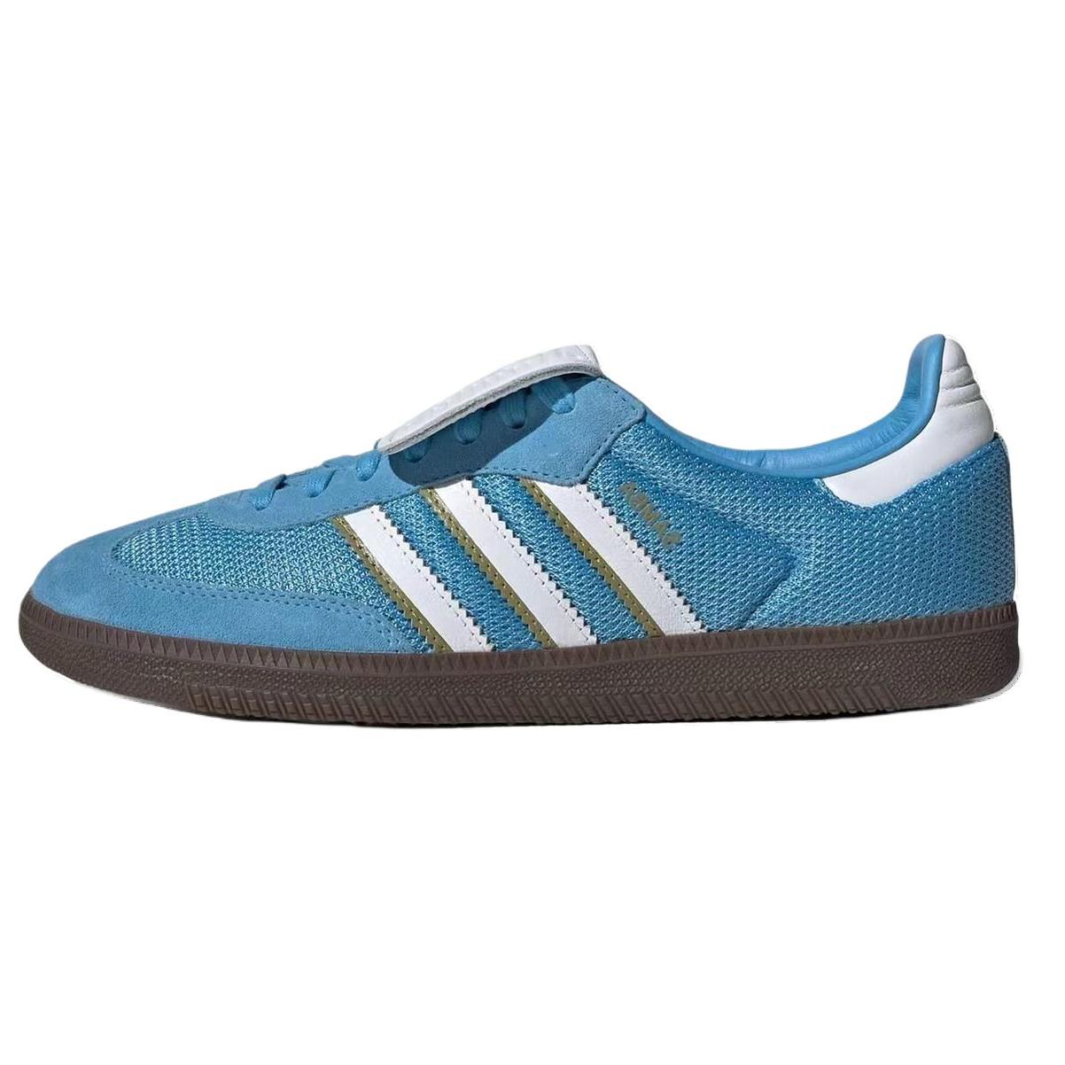 adidas Samba LT Bleu Semi Burst Gum Baskets Unisexe Blanc Nuage IE9170 40 gray - gray - EU