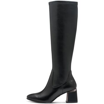 Bottes à talon Tamaris Femme Chaussures, Botte en Cuir, Zip -25527